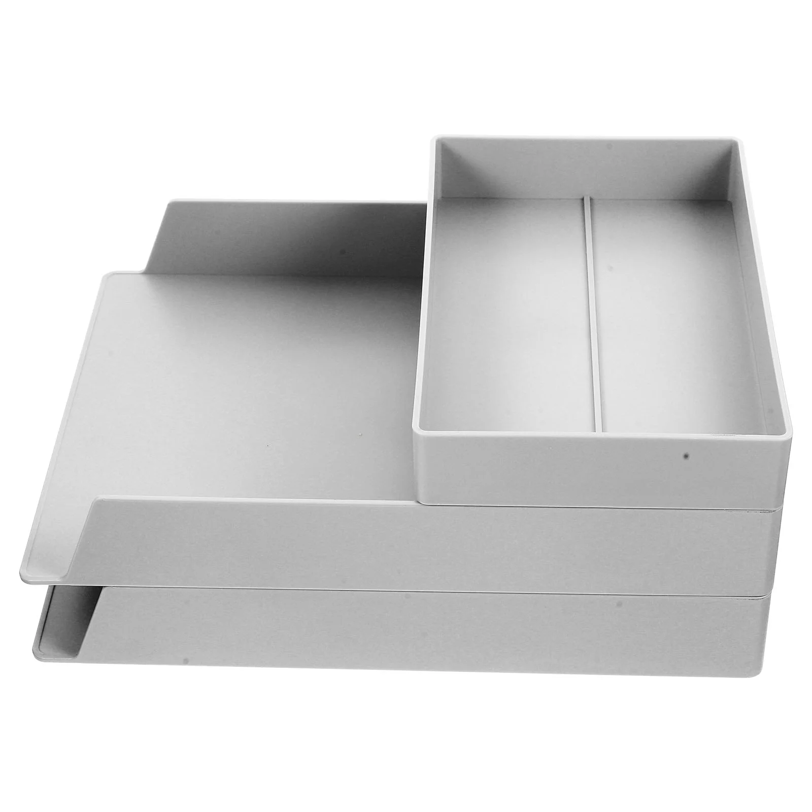 

1 set of Desktop Storage Shelf Multi-functional Document Storage Holder Office Desktop Shelf