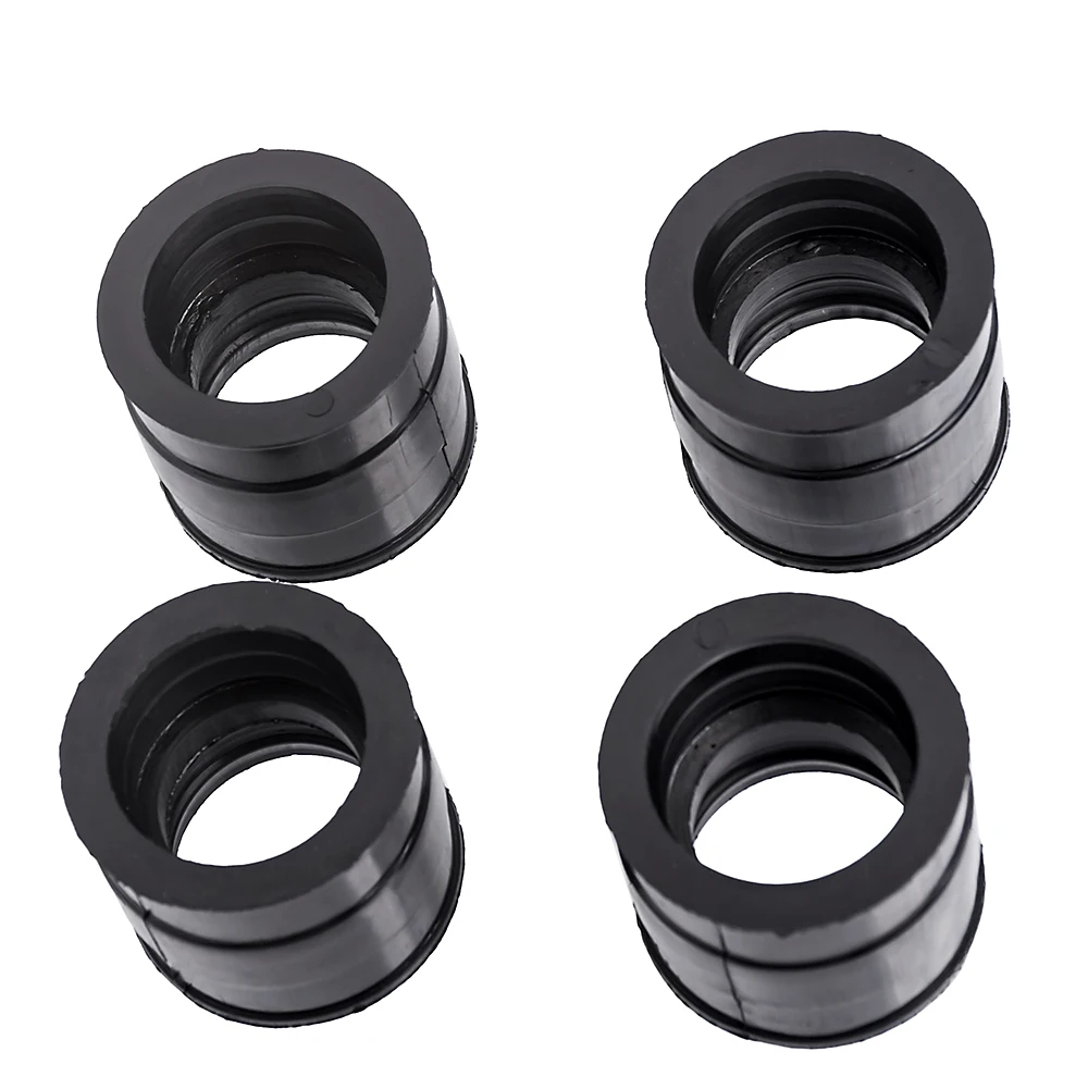 Motorcycle Carburetor Manifold Boot Rubber Carb Intake Flange Adapter For Honda Cb500 Four 500 1971-1973 For Cb550F Super Sport