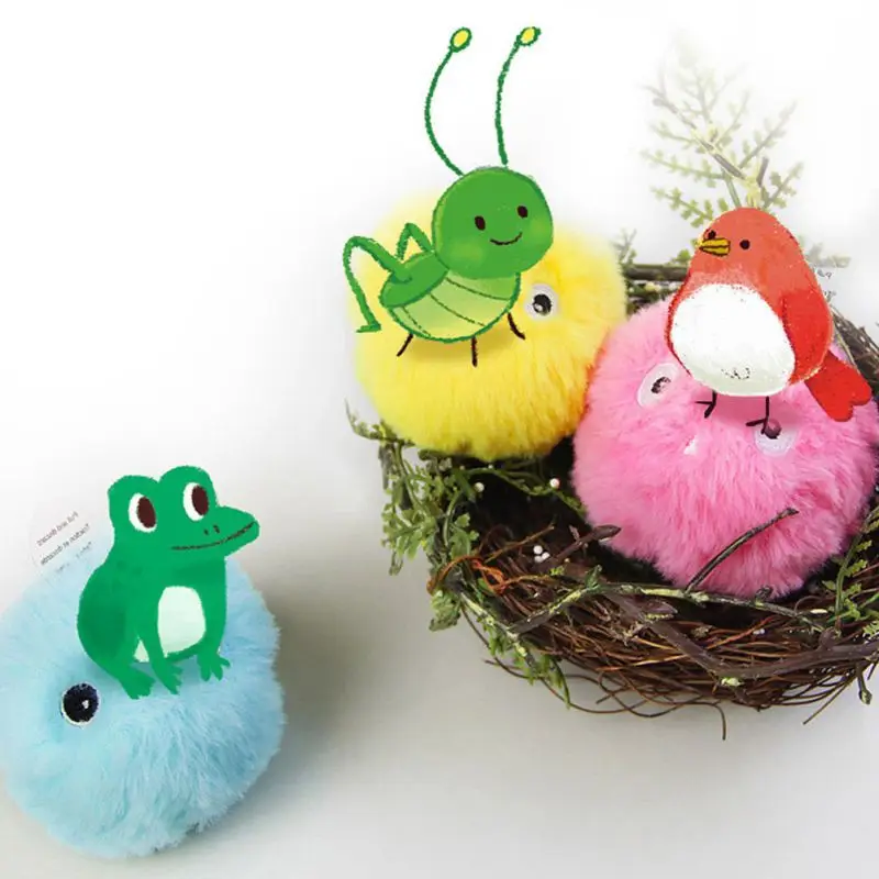 Cat Toys Cat Toys Smart Interactive Ball Catnip Cat Training Toy Pet Playing Ball for Cats Kitten Kitty Pet Squeaky Toy Supplies Products