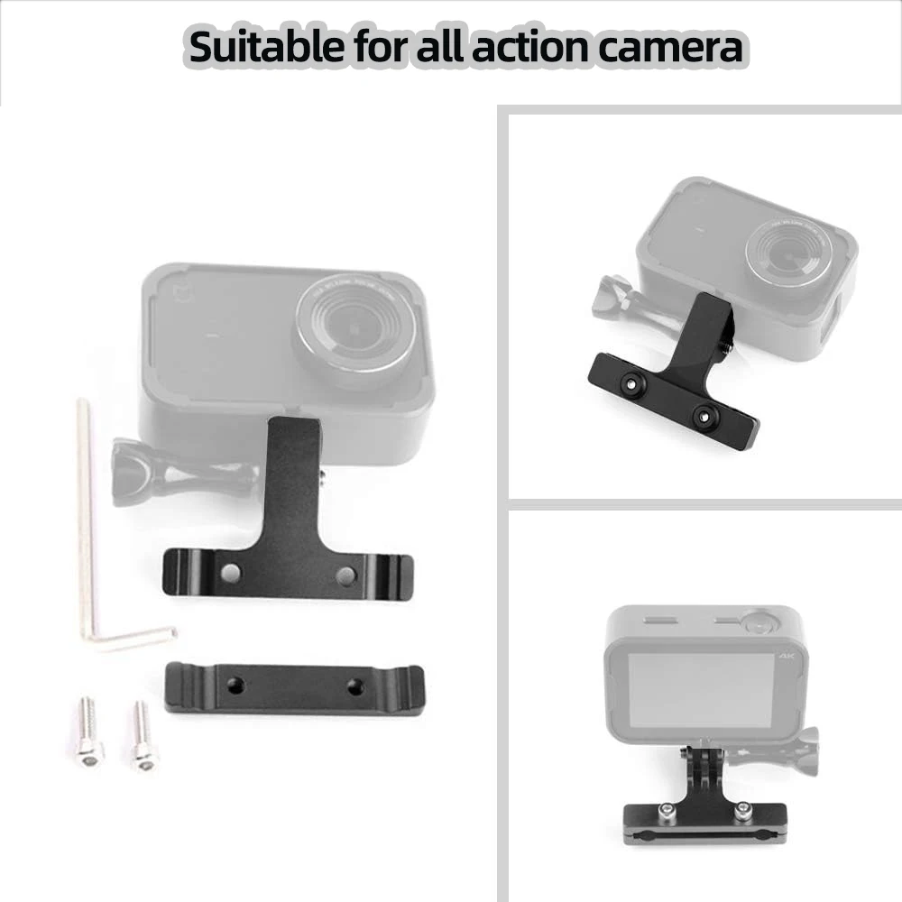 Supporto universale rotante per bicicletta per GoPro Insta360 Action Supporto universale rotante per bicicletta per GoPro Insta360 Action