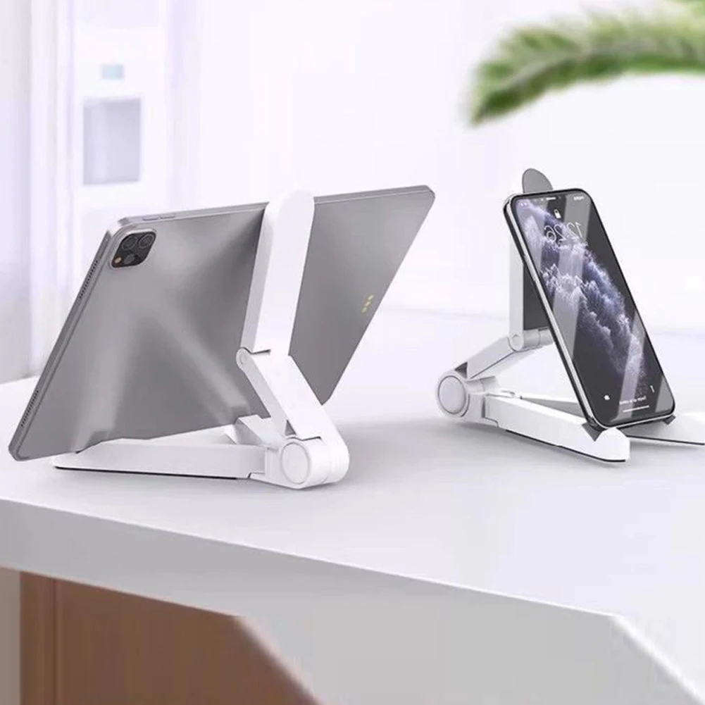 Universal Folding Tablet Holder - Adjustable Stand for Tablets and iPad Accessories