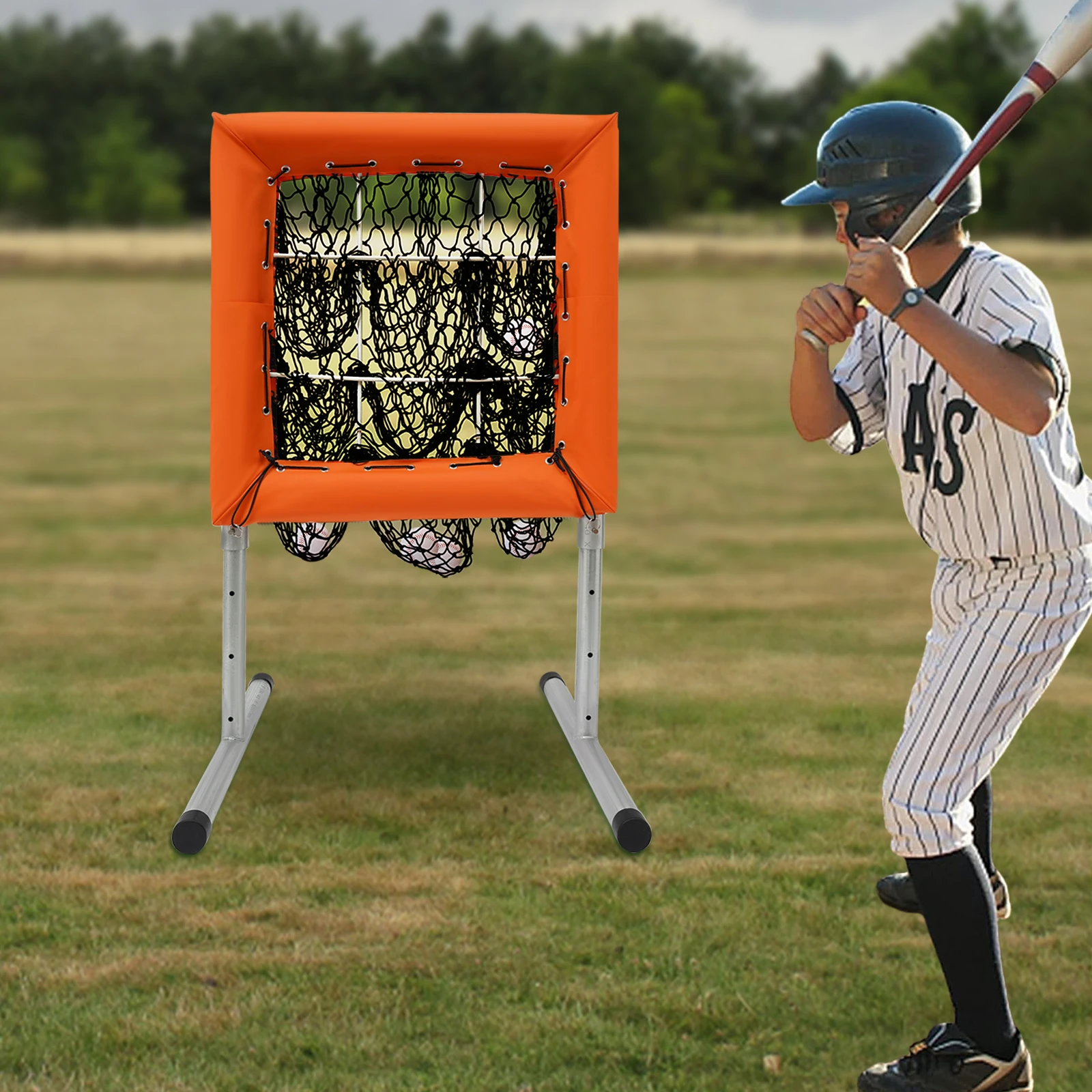 Baseball Training Equipment for Hitting Pitching Practice Baseball Training Net