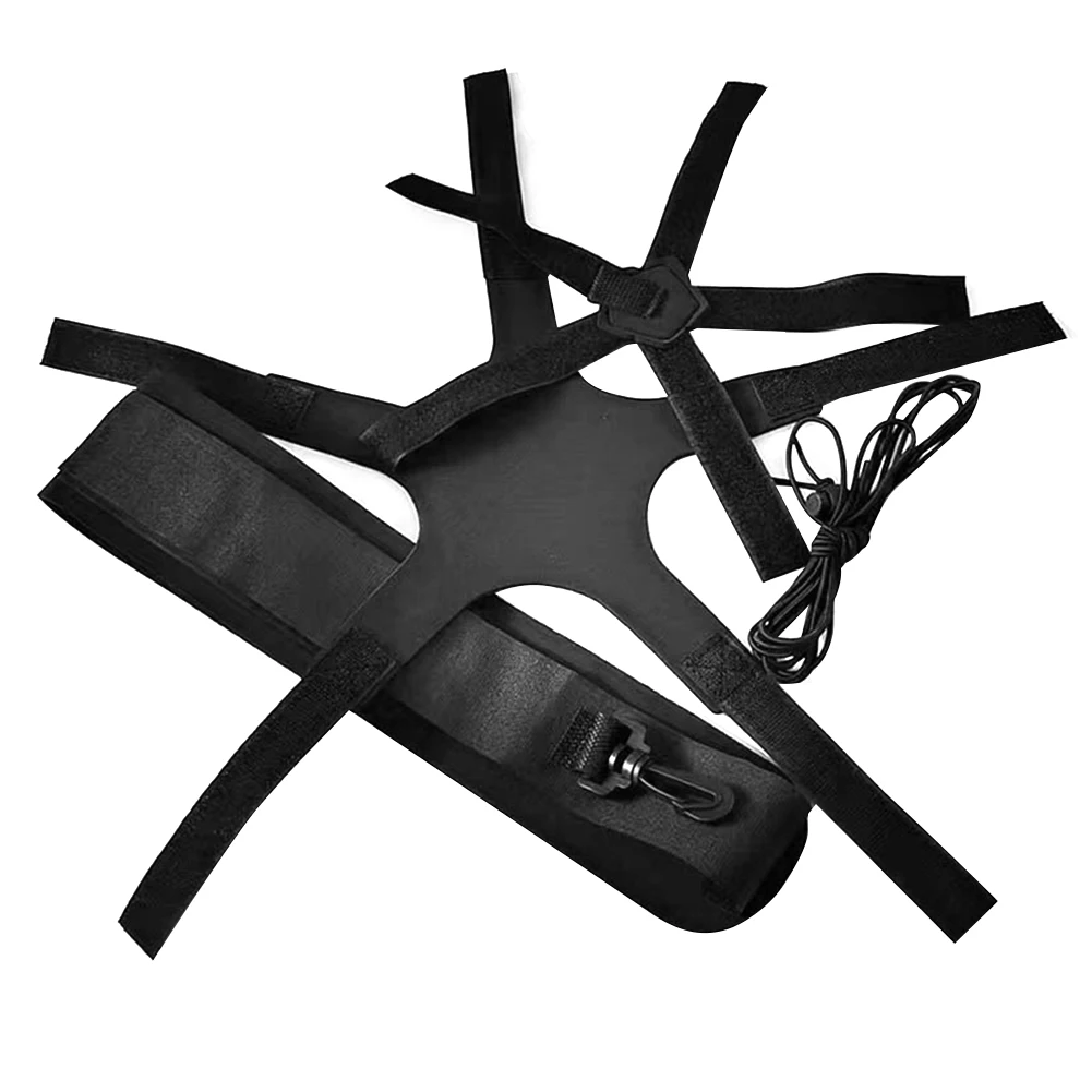 Football Ball Belt Adjustable Football Kick Trainer Fits Ball Size 3 4 5 Soccer Practice Trainer for Juggling Kicking Practice