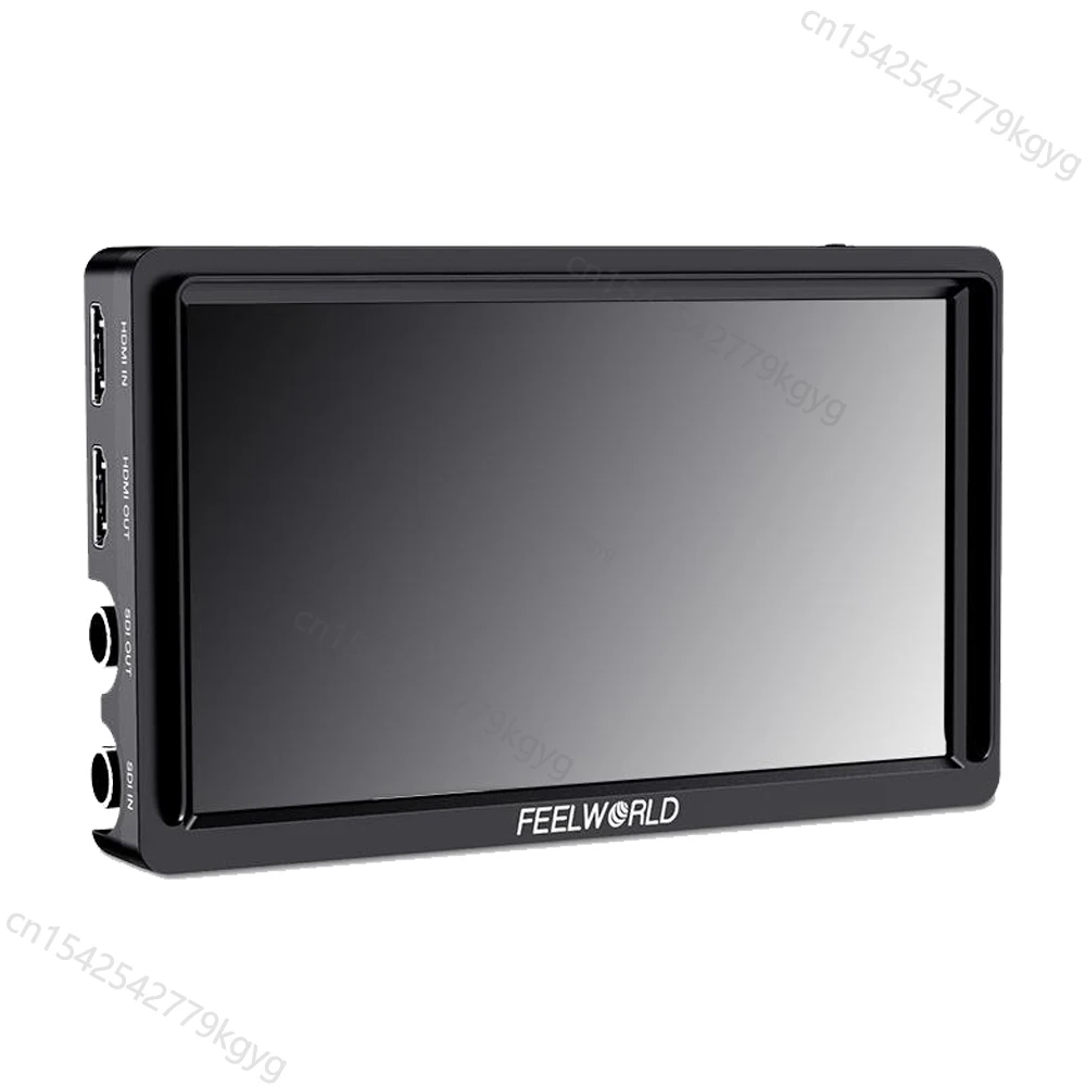 DSLR Field Monitor FEELWORLD FW568S 6" Inch 1920x1080 3D Lut On-camera Filed Monitor with F970 External Power 3G-SDI 4K HDMI-Compatibled