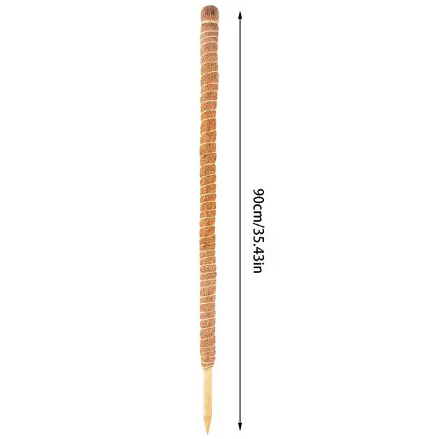 Hajlítható Coco Coir Moss Pole Mighting Plant Támogatás Monstera Money Növények Számára Beltéri Felfelé Termesztett - Image 6