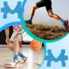 1pc/10pcs Breathable Elastic Kinesiology Tape for Ankle for Sports, Ankle Sprain & Muscle Strain Relief Protective Athletic Wrap 5