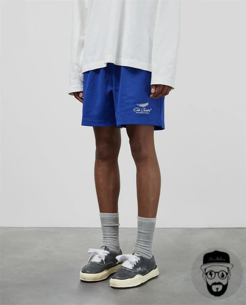 Cole Buxton shorts logo embroidered mesh men's sports shorts basketball shorts