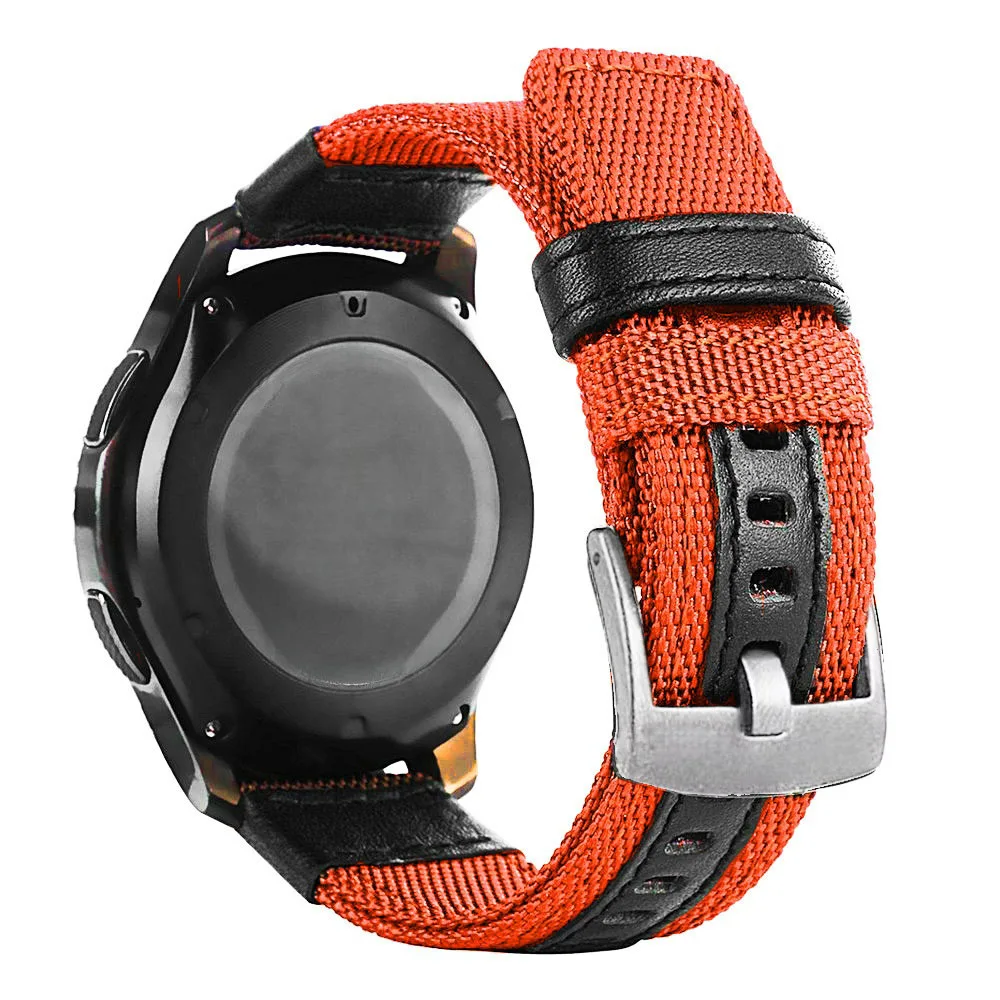 Nylon Woven Sport Band Wrist Strap - 22mm & 20mm