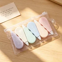 6Pcs Mini Macaron Correction Tape Set Kawaii Portable White Out Corrector Tape Aesthetic Stationery For Students Office Supplies 5