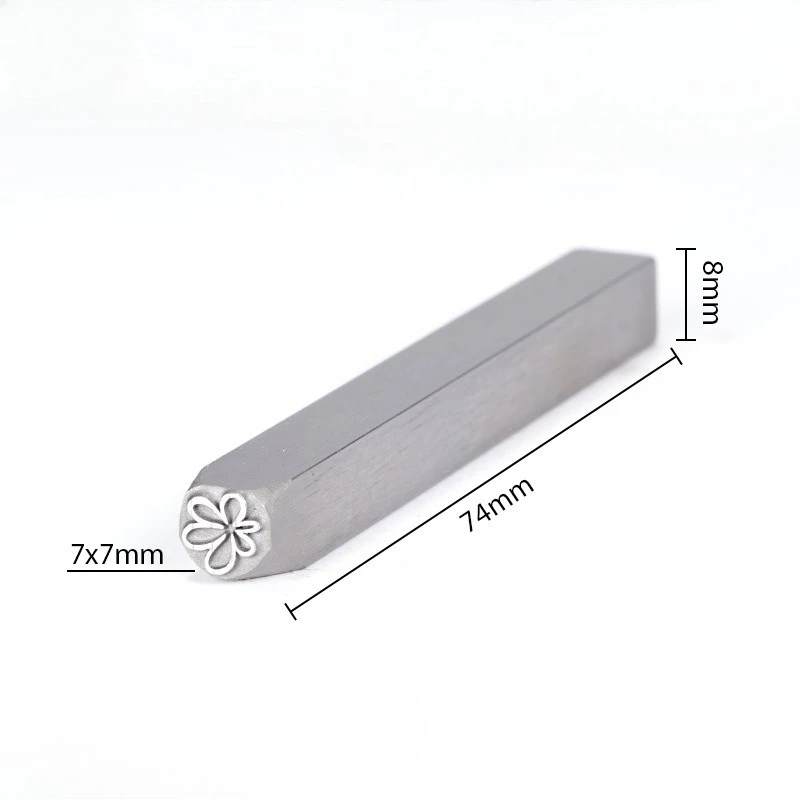 Steel Jewelry Punch for Gold Silver DIY Metal Craft Tool
