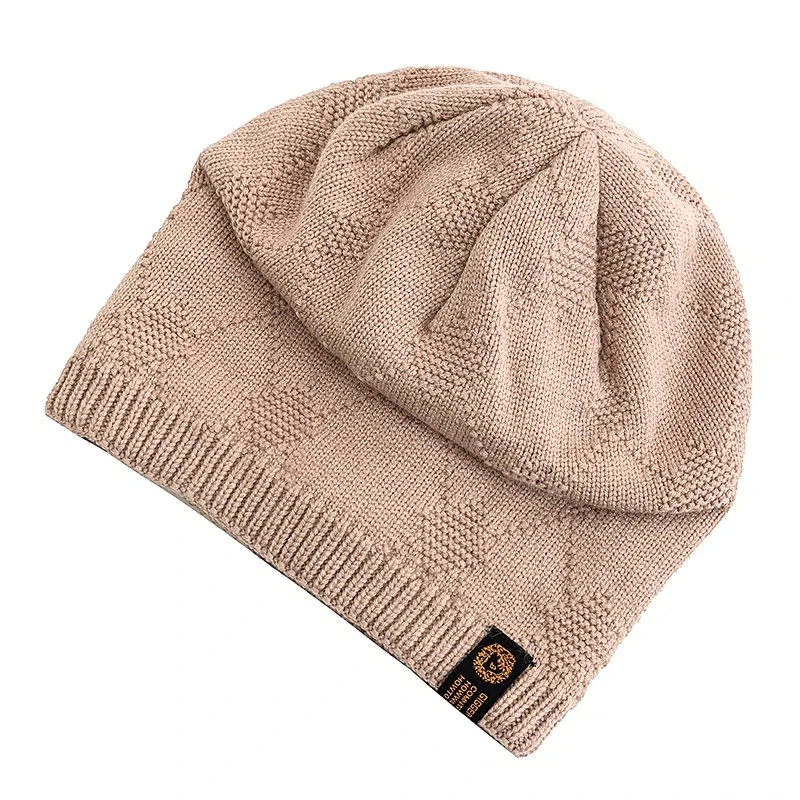 New Style Fashion Unisex Winter Hat Warm Wool Cap Stylish Soft Beanie Hat For Men Women Outdoor Thicken Ski Sports Knitted Hat