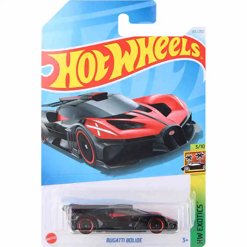 2024 Q 케이스 핫 휠 자동차 BUGATTI BOLIDE FORD MUSTANG DARK HORSE 1/64 금속 다이캐스트 모델 컬렉션 장난감 차량