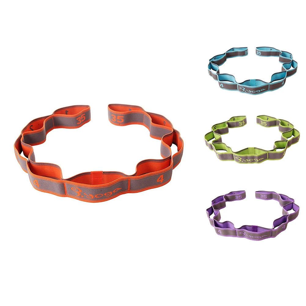 여성용 요가 로프 탄성 밴드, 물리 치료 장력 밴드, 나일론 라텍스 실크 회복 밴드, 운동 근력 훈련 밴드 