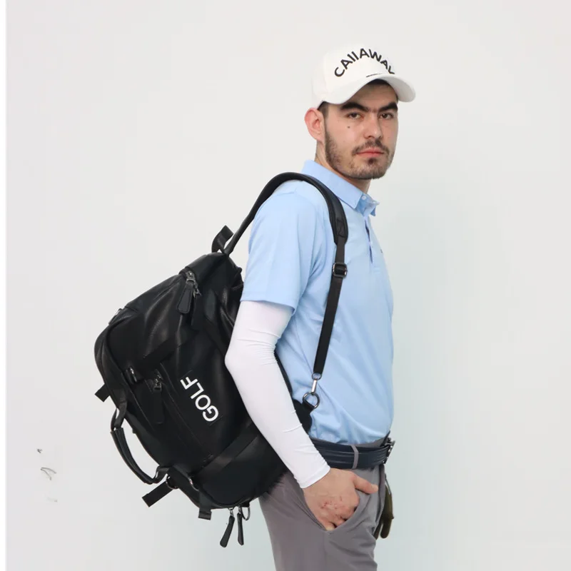 Sac à main léger pour vêtements de golf pour hommes et femmes, double couche, initié, chaussures, nouveau