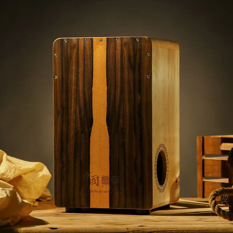 HLURU pro カホン ボックス Cajon box ナチュラルウッド仕上げ HLURU