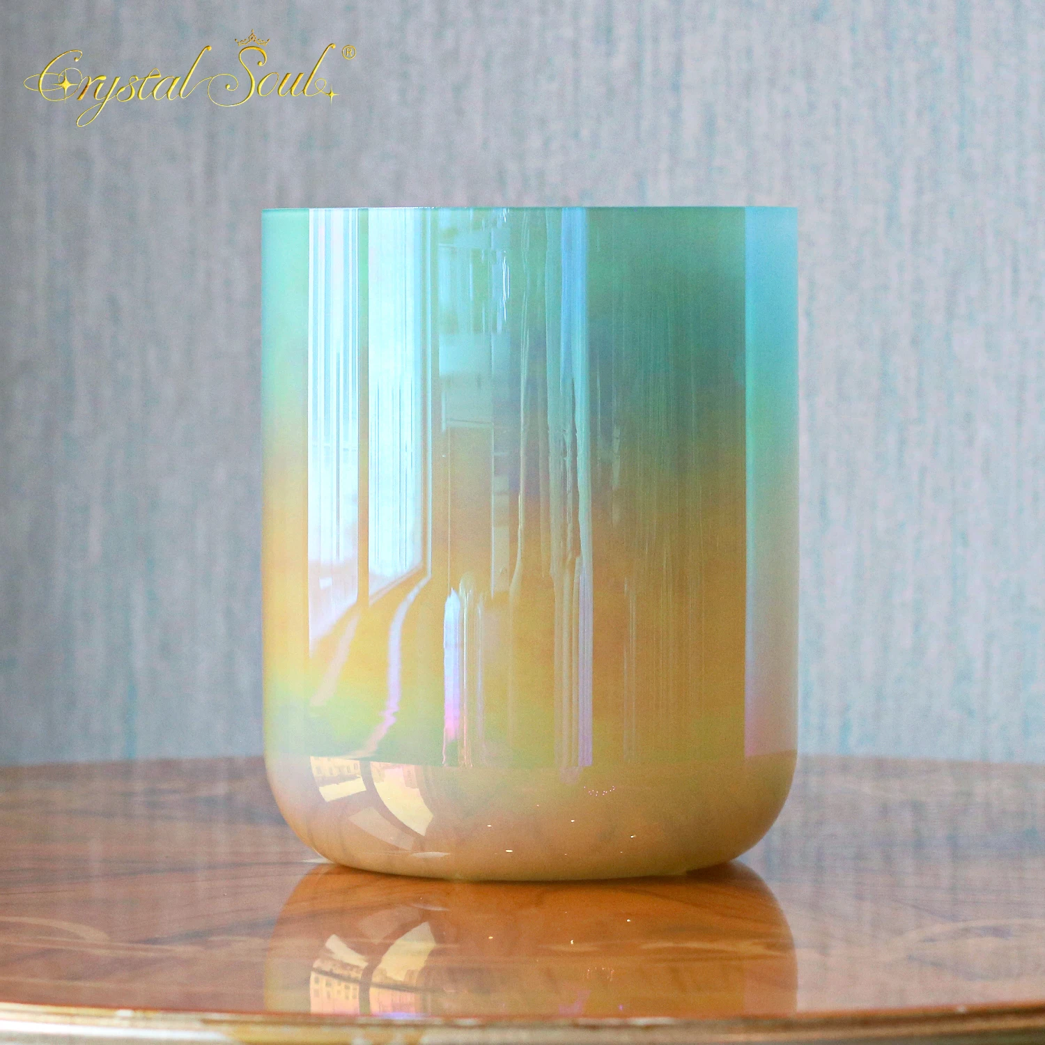 432Hz Alchemy Crystal Bowl with accessories CrystalSoul