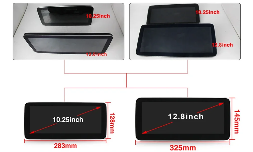 Qualcomm 12.8inch Android 15 8Core 12+256G Car Radio Multimedia BT Auto For Benz