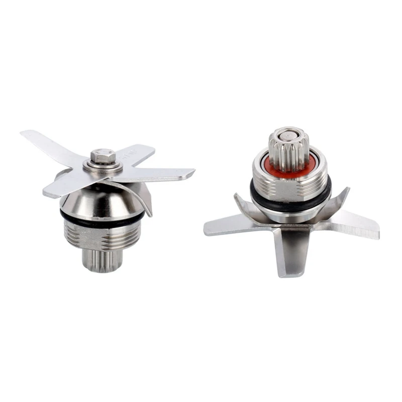 Sei Temprate Miscelazione E Taglio Per Twk Tm-767 Tm-800, Jtc 767, 800 Lame Coltello Per Accessorio Per Frullatore Spremiagrumi Vitamix