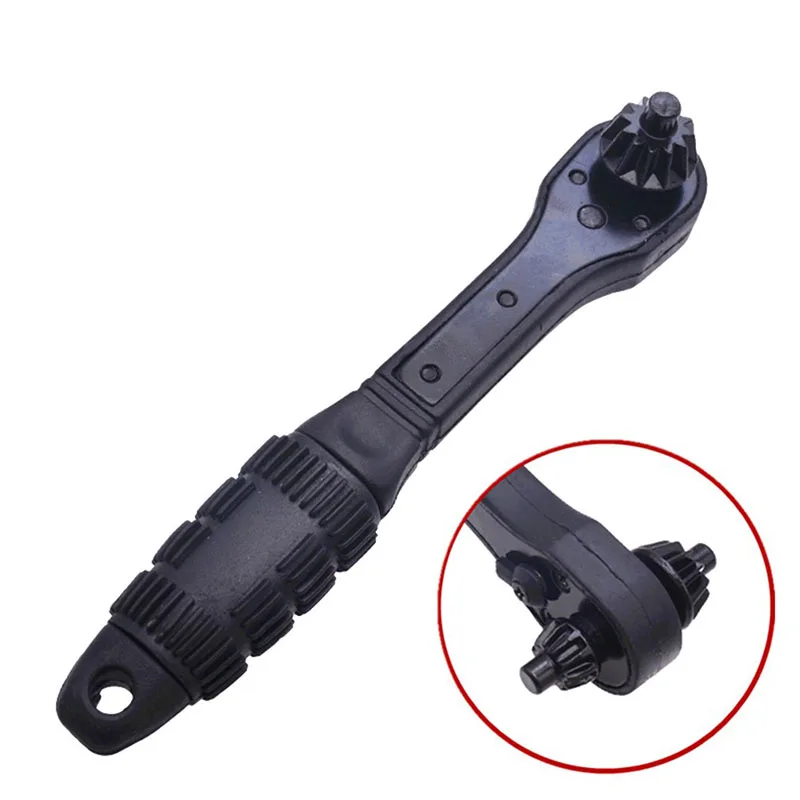

1pc 2 in 1 Drill Chuck Key Ratchet Spanner Universal Wrench Hand Drill Chuck Key Drill Electric Ratchet Wrench Spanner Hand Tool