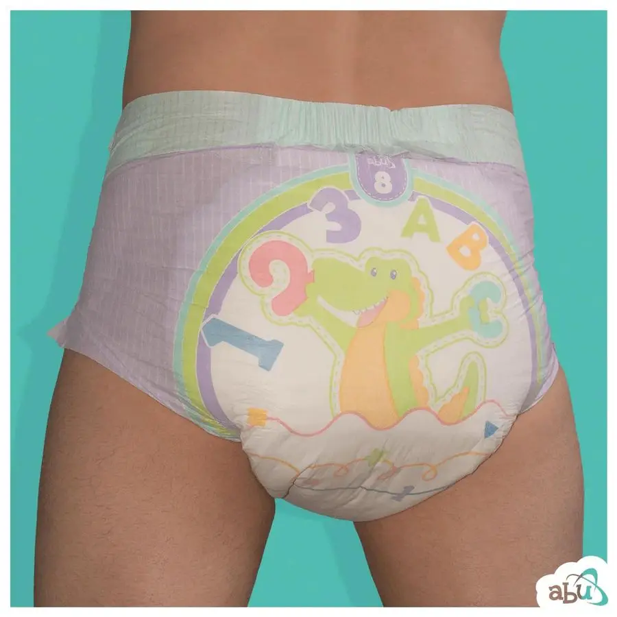 AlphaGatorz Adult Diapers Pack of 10 Medium