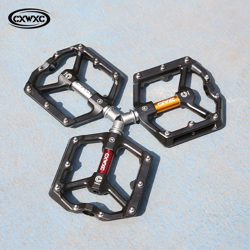 FlatPlatformPedalsforBicycleAluminumBicycleFootrestMTBUrban