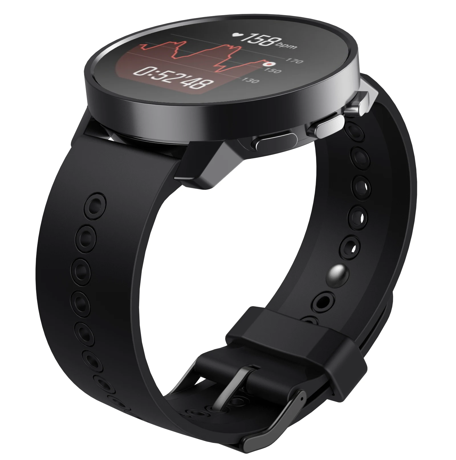 Cinturino sportivo per SUUNTO 9 PEAK, SUUNTO 5 PEAK e Samsung Galaxy Watch3 - 22mm bracciale in Silicone a sgancio rapido