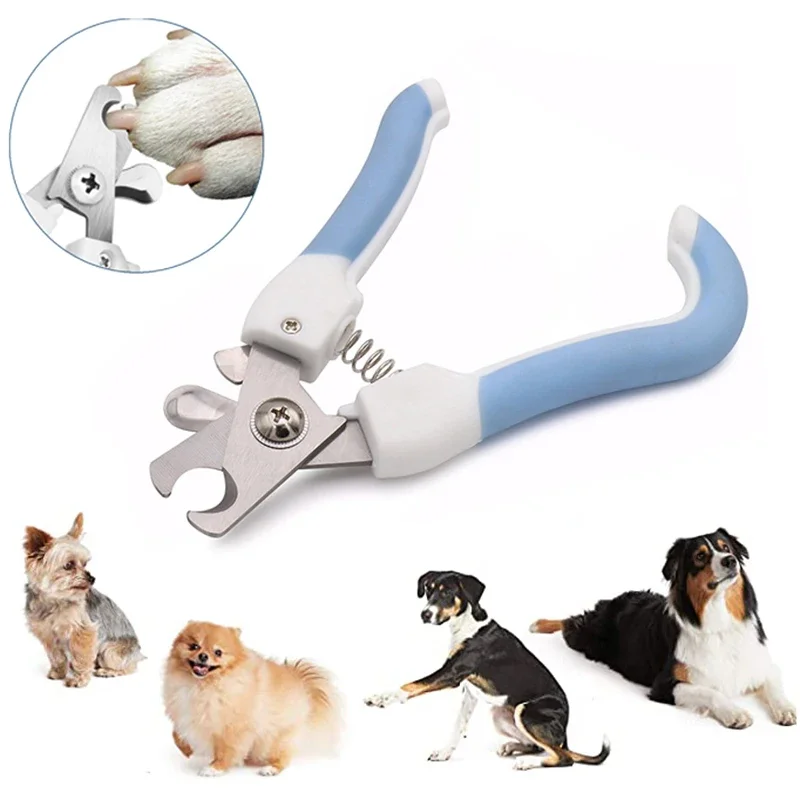 Professional Pet Nail Clipper Stainless Steel Dog Cat Nail Trimmer Labor-Saving Nail Clipper Convenient Dog Grooming Supplies Professional Pet Nail Clipper Stainless Steel Dog Cat Nail Trimmer Labor-Saving Nail Clipper Convenient Dog Grooming Supplies