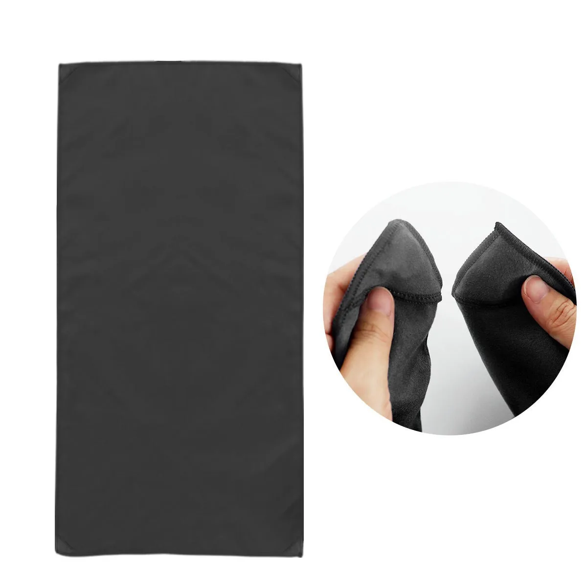 Magnetic Quick-Dry Microfiber Towel for Beach, Yoga, and Fitness