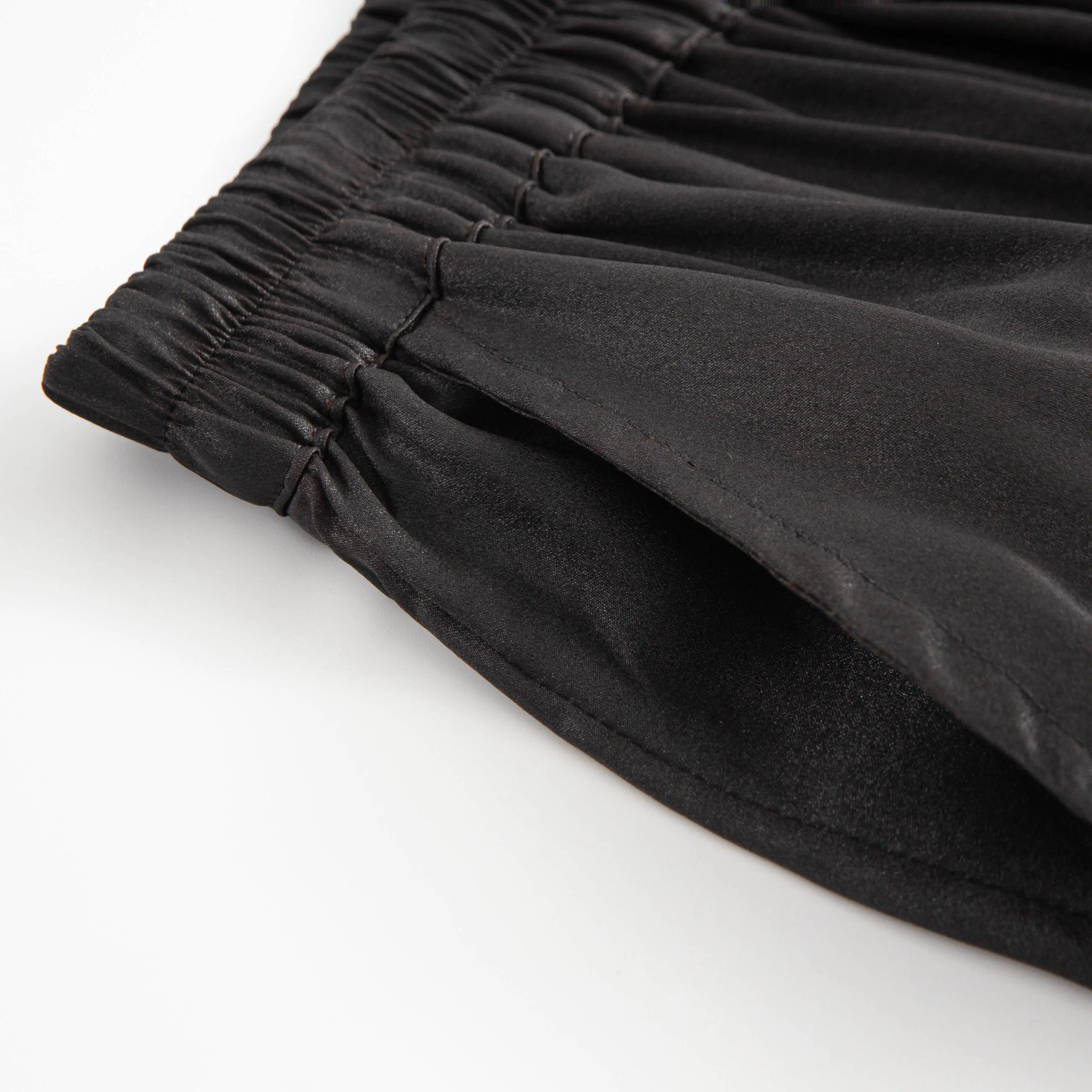 35MM Heavyweight Old Material 100% Natural Mulberry Silk Fragrant Cloud Yarn High Grade Comfortable Cool Casual Cropped Pants