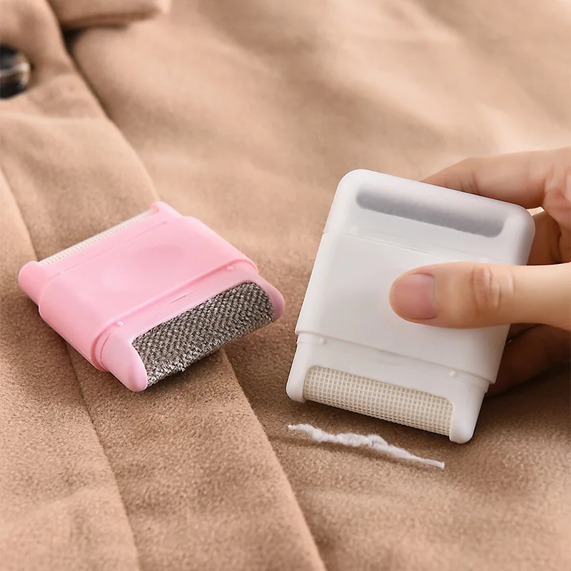 Double Head Lint Remover Manual Hair Ball Trimmer Fuzz Pellet Cut Machine Portable Epilator Sweater Clothe Shaver Laundry 1