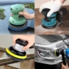 Sandpaper Hook And Loop For Random Orbital Sander Sanding Paper Sheet Disc Polishing Waxing Sponge Set Buffer Pad Car Detailing 6