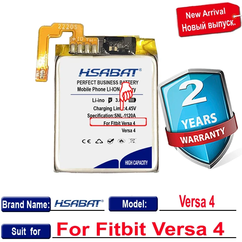 Smartwatches Fitbit Versa Battery Fitness Tracker Changer Batterie