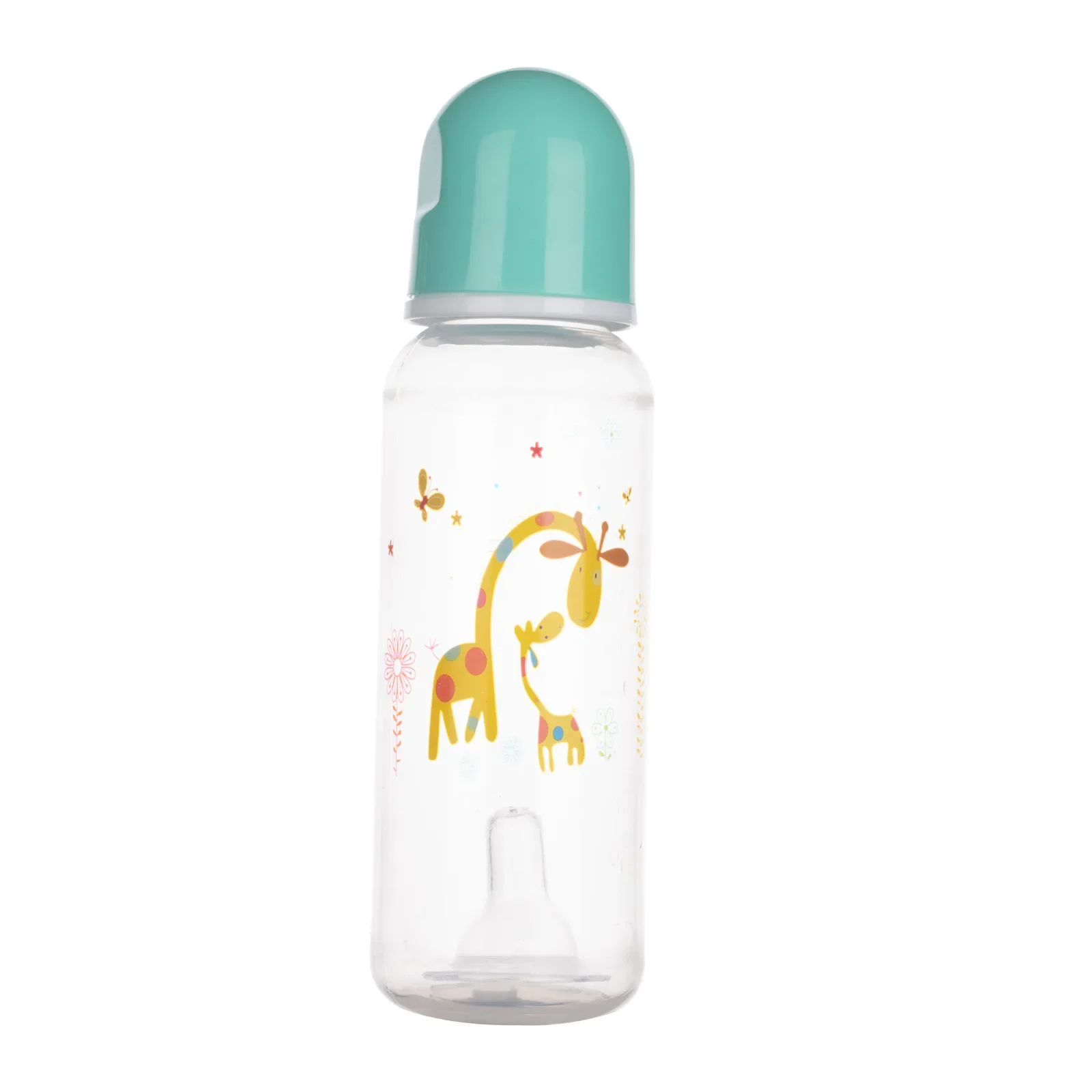 250mL Feeding Bottle Cute Kawaii Cartoon Food Storage Cup Baby Safe PP Material for Newborn Toddlers Infant Accessories