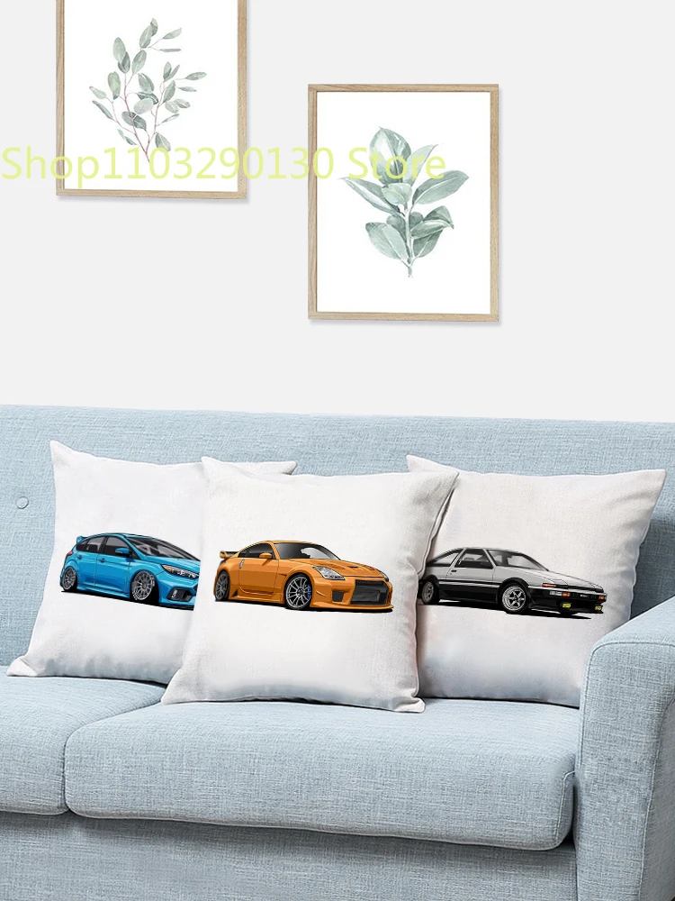 

Car Printing Series Sofa Creative Cushion Cover Simple Pillowcase Home Decor Party Car Bedding pillowcase