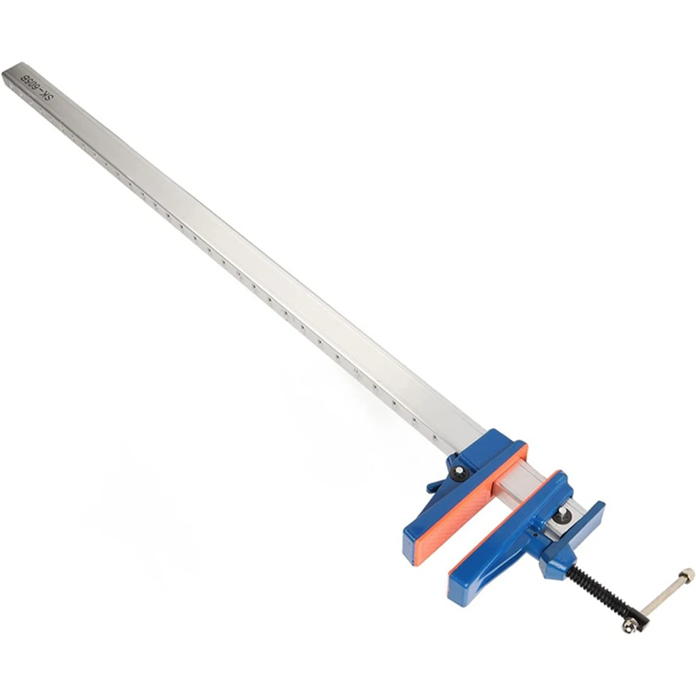 

24-Inch Aluminum Alloy Woodworking Fixture Horizontal and Vertical Fixed Pressure Plate Clamp Woodworking Tools