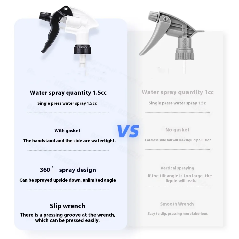 360° non-leaking pressure nozzle "T" pressure nozzle is suitable for car cleaning, home watering, atomizing disinfection 4