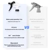 360° non-leaking pressure nozzle "T" pressure nozzle is suitable for car cleaning, home watering, atomizing disinfection 4