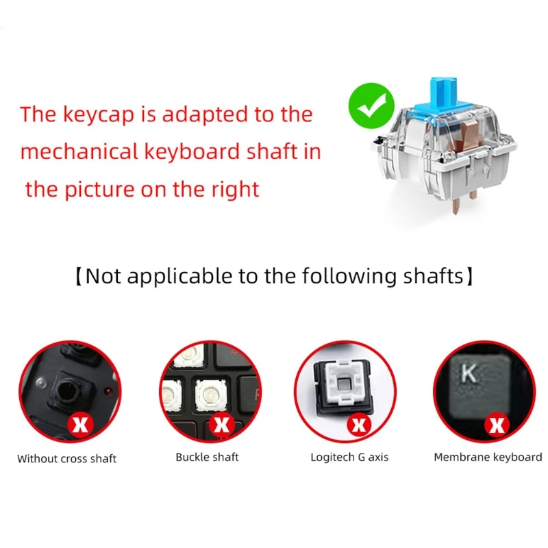 

Mechanical Keyboard Keycaps 128Keys PBT Cherry DYE-SUB Keycaps For Cherry MX 980/61/68/84/87/96/104/108