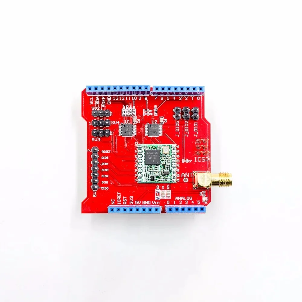 

Беспроводной Щит Lora v95 ZJ дальнего действия 915/868 МГц для Arduino Leonardo, Mega2560, Duemilanove, Due