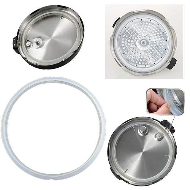 22/24CM Electric Pressure Cooker Silicone Sealing Replacement Ring Rubber Pressure Cooker Pot Replace Seal Circle Rings Handy 4