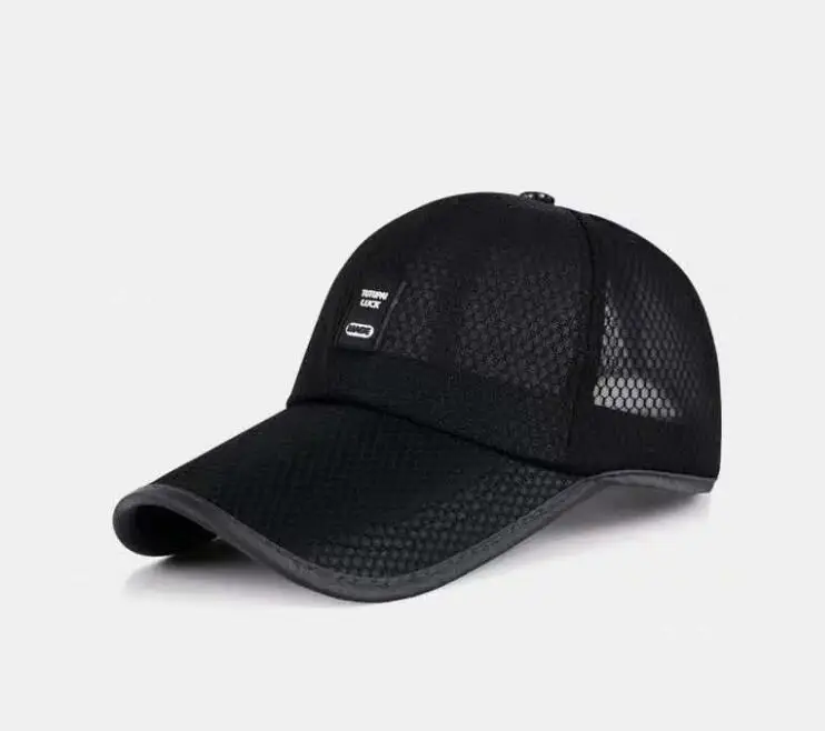 

2022 Men's Mesh Baseball Cap Breathable Summer Caps Dad Hat Hats Snapback