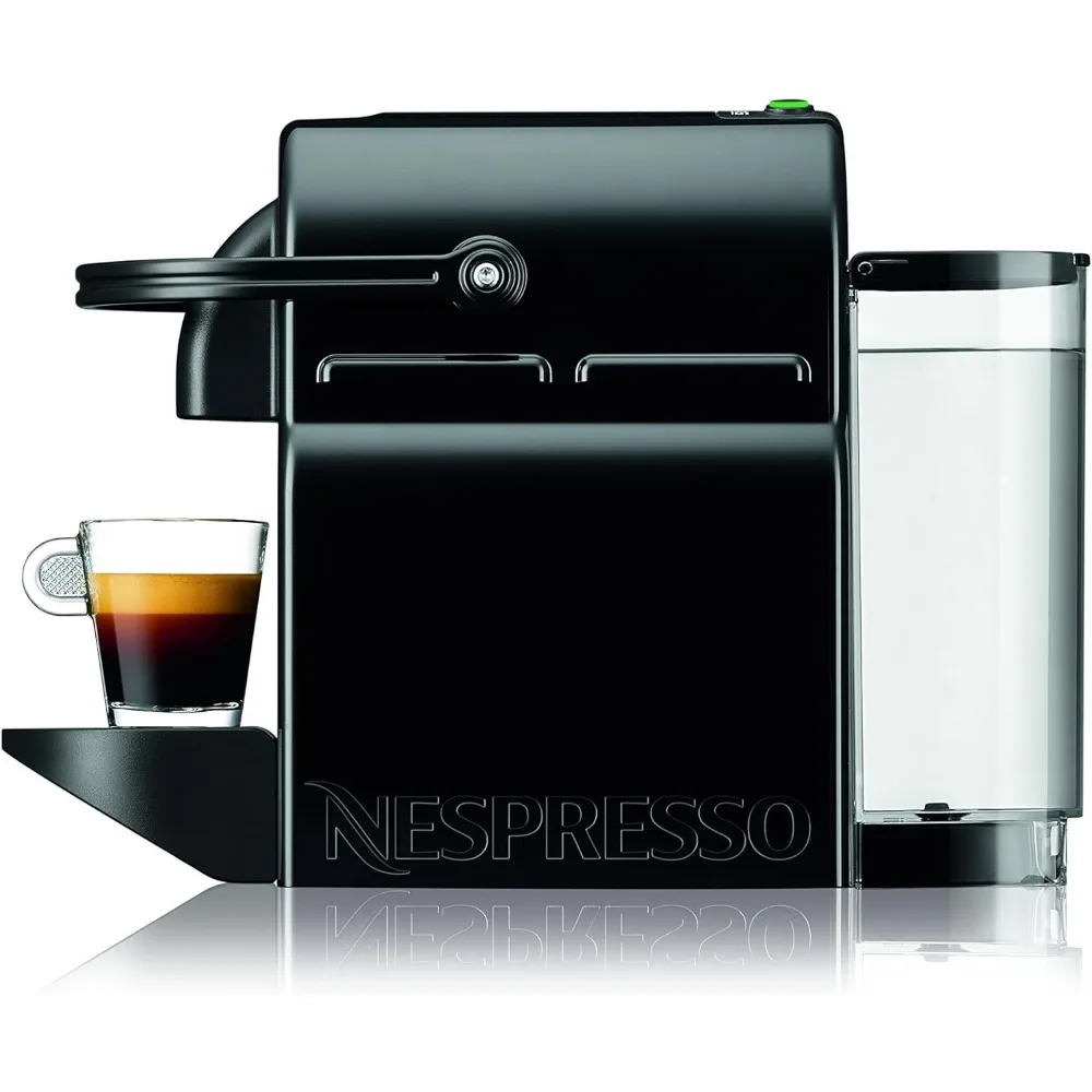 Espresso Machine Espresso Coffee Maker 24 Oz Coffee Makers of Capsules Capsule Italian Kitchen Appliances Home Black 4