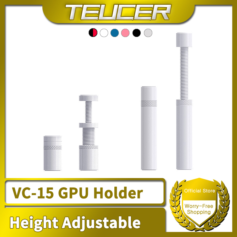 TEUCER Graphics Card GPU Holder VC-15Mini/VC-15Plus Vertical Telescopic Rotating Stand Bracket Magnetic GPU Video Card Holder