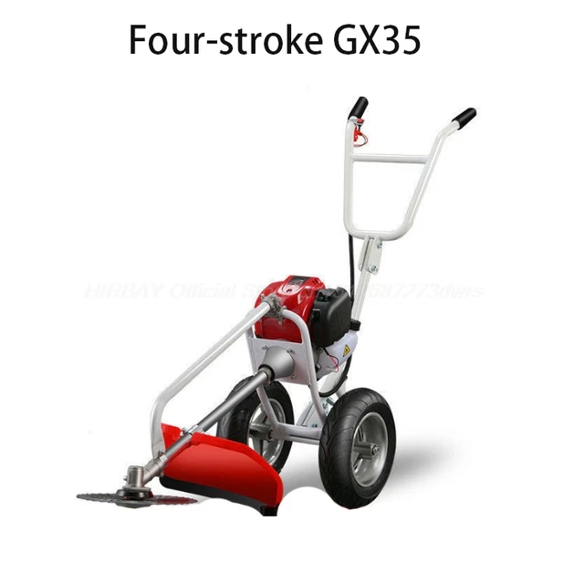 High Quality GX35 Four Stroke Engine Multi Purpose Grass Cutter Lawn Mower Brush Trimmer Mini Tiller Suitable For Farm Garden 2