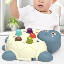 

Electric Hamster Baby Toy Sound Light Knock Music Game Whack-A-Mole Game Machine Educational Toy Children Gift