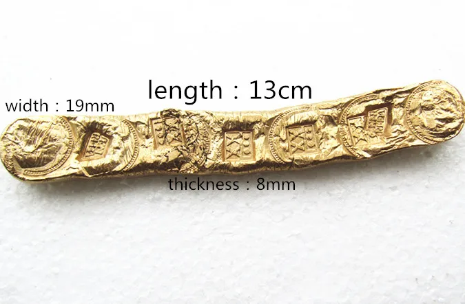 

Fashion Jewelry Gold Bar Craft Gold Plated Decorations
