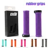 ODI Rubber bicycle grips 22mm purple brown pink orange black Ergonomic MTB handlebar grips for dirt pit bmx Mountain bike grips