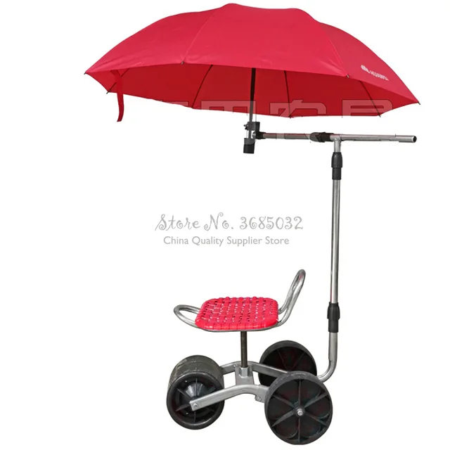 Szilárd Iron Garden Cart Szerszám Ültetés Pickingstool Kényelmes Pu Szivacs Üléspad Mozgó Munkaszék Kerekes Készletekkel - Image 5