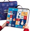 24pcs 2024 Christmas Advent Calendar 24 Days Countdown Calendar Gift Box Fillable Empty Cardboard Number Boxes For Kids Adults 3