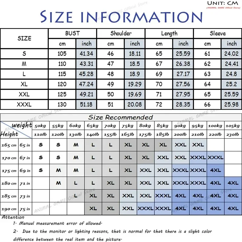 Animal Game Men's Outdoor Waterproof Raincoat Lightweight Hooded Jacket Hiking Windproof Casual Cycling Coat Climbing Streetwear